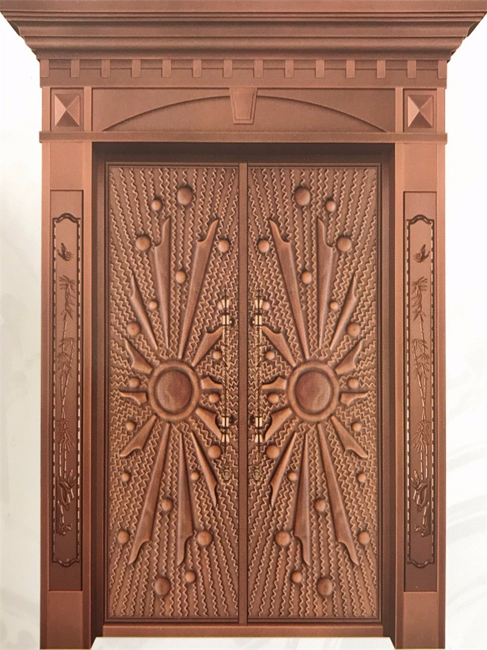 豪華銅門